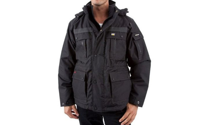 Heavy Insulated Parka Black $119.99 (was $169.99) @ Cat Work Wear