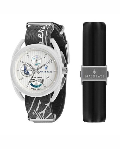 Maserati Trimarano Chronograph Extra Strap Men's Watch Model R8851132002