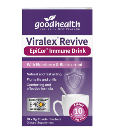 GOOD HEALTH Viralex Revive 10x 3gm sachets $10.74 (RRP $17.09) @ Health Post NZ