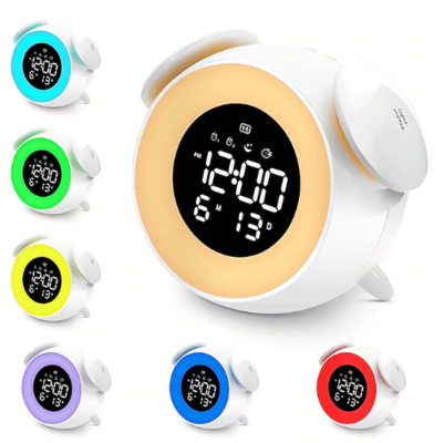 Kids Sleep Training Clock with Night Light $92.99 (RRP $139.51) @ Mini In The Box