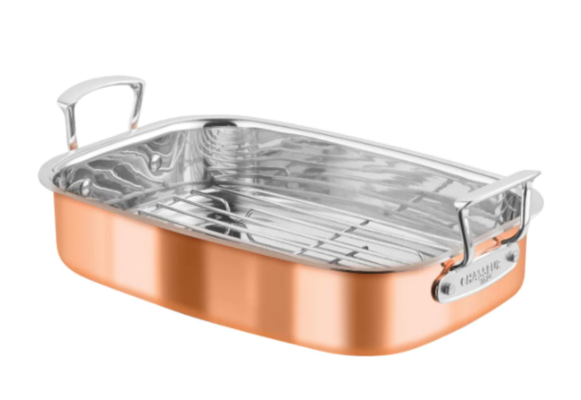 Chasseur Escoffier Roaster Copper 35cm $169 (RRP $579) ! Minimax