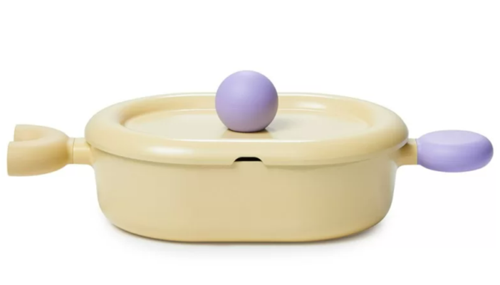 Neoflam Better Finger 24cm Low Stockpot / Casserole Induction Yellow $159.95 (RRP $229.95) @ Neoflam