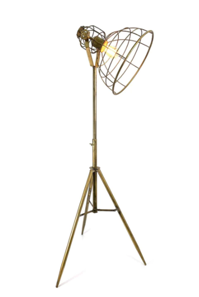 Monte Gold Floor Focus Lamp $99.60 (RRP $249) @ One World Collection