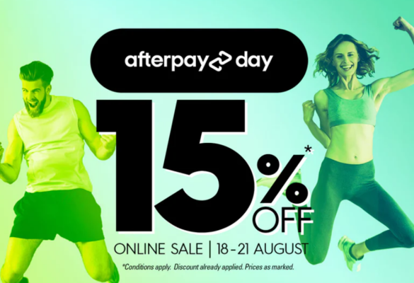 Afterpay Day Sale - 15% OFF Online @ Supplement Mart