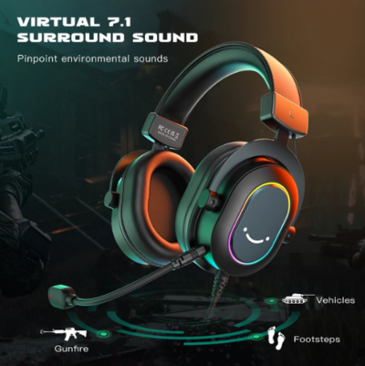 Fifine Dynamic RGB Gaming Headset with Mic $69.15 (RRP $98.80) @ Ali Express