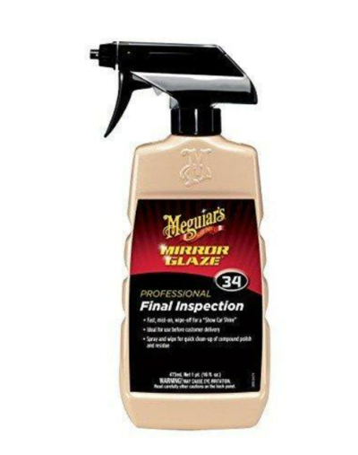 Meguiars Final Inspection 473mL M3416 $12.59 (RRP $17.99) @ Automotive Superstore