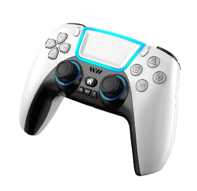 RALAN P03 Wireless Bluetooth Game Controller Gamepad With RGB Light White $51.49 (RRP $102.22) @ Banggood AU