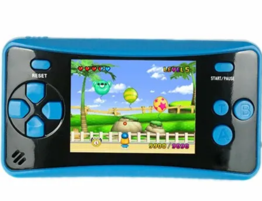 182 Games Handheld Console Retro Classic Games TV Output BLUE $39.99 (RRP $89) @ Crazy Sales