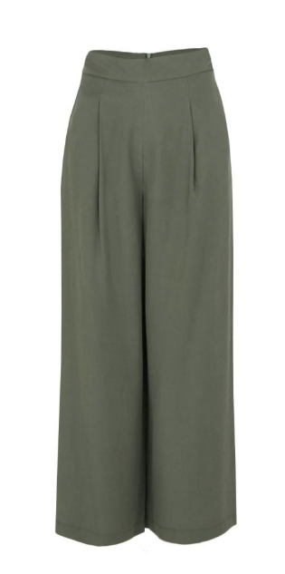 Paige Wide Leg Pants Khaki $49 (RRP $79.99) @ Forcast