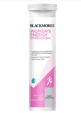 BLACKMORES Women’s Energy Effervescent 20 tablets $13.02 (RRP $18.68) @ Health Post NZ