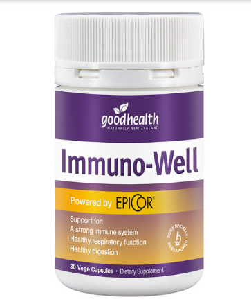 GOOD HEALTH Immuno Well 30 vege capsules $17.69 (RRP $26.86) @ Health Post NZ