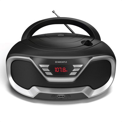 Oakcastle CD200 Portable CD Player Boombox with Bluetooth & FM Radio $69 (RRP $99.95) @ Amazon AU