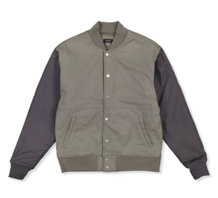 ZANEROBE WST Bomber Jacket Dk Moss/Dk Grey $49.99 (RRP $189.99) @ Hype DC