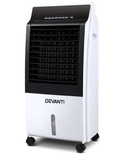 Devanti Evaporative Air Cooler Potable Fan Cooling Remote Control LED Display $216 (RRP $403) @ Kings Warehouse