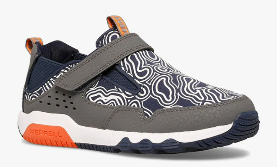 Kids Free Roam Chroma Moc Grey Navy $49.99 (RRP $89.99) @ Merrell Australia