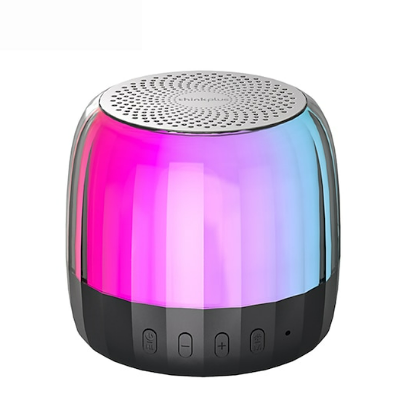 K3plus Bluetooth TF Card Mini Stereo Sound RGB Colorful Light Speaker Black $46.48 (RRP $83.68) @ Mini In The Box