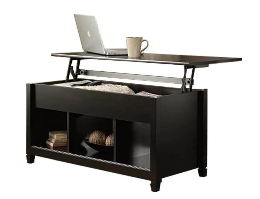 Edge Water Lift Top Coffee Table Estate Black $299 (RRP $559) @ Momentous Living