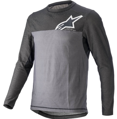 Alpinestars Alps 8.0 V2 Long Sleeve MTB Jersey Anthracite Black/White $90.99 (RRP $144.49) @ Probike Kit