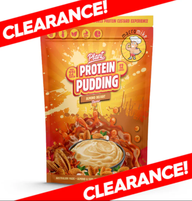 (Pre Order) Plant Protein Pudding by Macro Mike 480g Almond Delight $35 (RRP $59.95) @ Supplement Mart