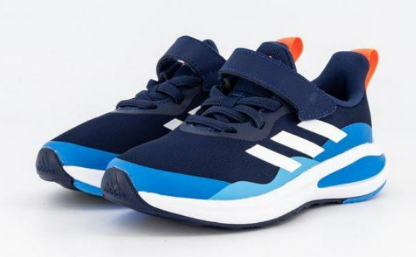 Adidas Performance Fortarun Elastic Lace Dark Blue/Ftwr White/Bright Blue $50 (RRP $79.99) @ The Trybe