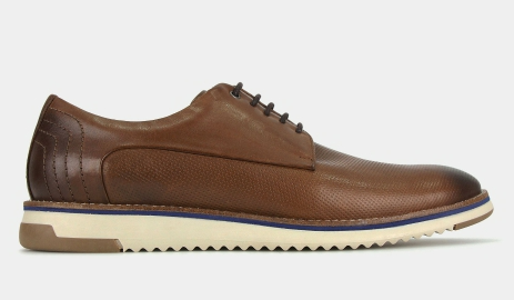 Zu BEAU Leather Sneakers Tan $89.99 (RRP $179.99) @ Betts