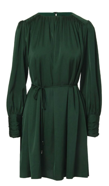 Emmaline Tie Waist Dress Emerald $51.75 (RRP $109.99) @ Forcast