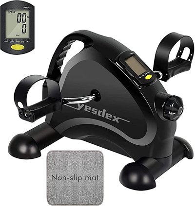 YESDEX Mini Pedal Bike with Large LCD Display Black $50.39 (RRP $79.99) @ Amazon AU