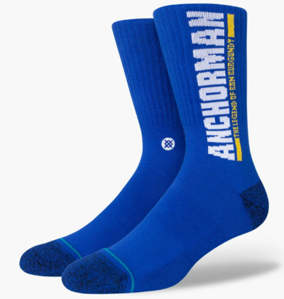 Collaborations The Legend Socks Blue $17.99 (RRP $27.99) @ Stance