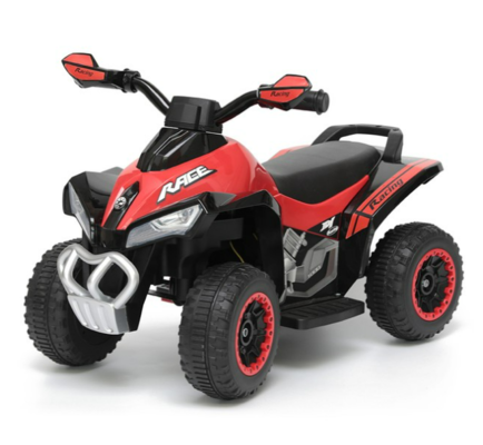 Indoor/Outdoor Red Electric Quad Bike Ride On/Motorbike/Kids/Toddler/6V Battery $103.60 (RRP $157.31) @ The Market NZ