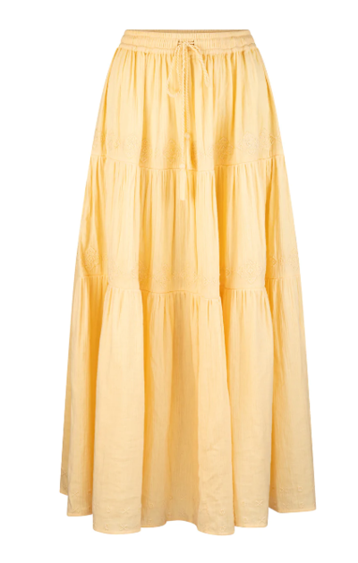 Miruki Lydia Maxi Skirt Buttercup $78 (RRP $159) @ Tiger Lily