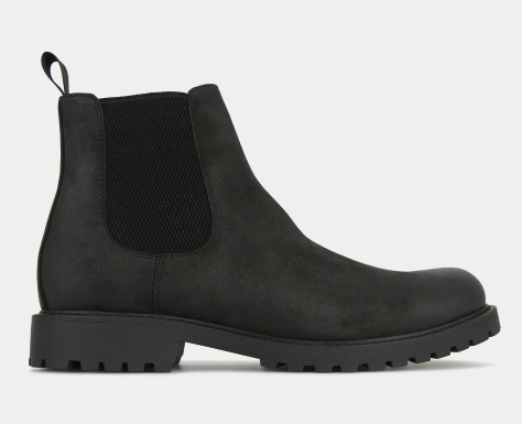 Zeroe JACK Vegan Chelsea Boots Black $44.99 (RRP $119.99) @ Betts