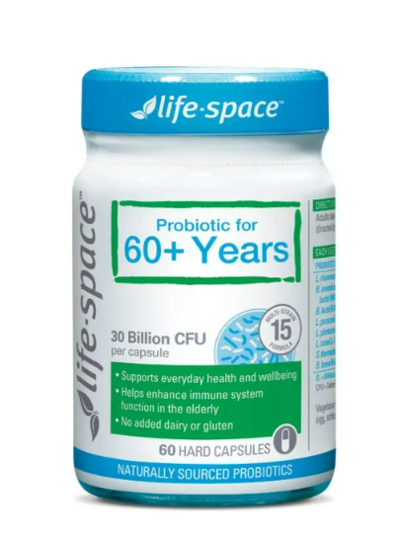 Life Space Probiotic For 60+ Years Cap X 60 $31.95 (RRP $51.99) @ Chemist Direct