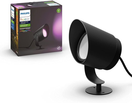 Philips Hue Lily XL White and Colour Ambiance LED Smart Outdoor Spotlight Black $159.95 (RRP $239) @ Amazon AU