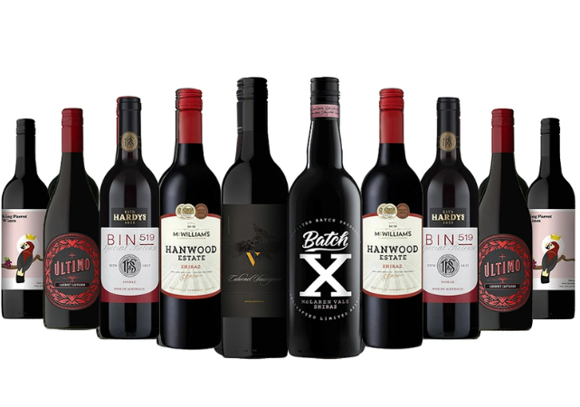 Price smash on Premium Mixed Red Wine Pack 10 for $59 + Free Shipping @ My Deal