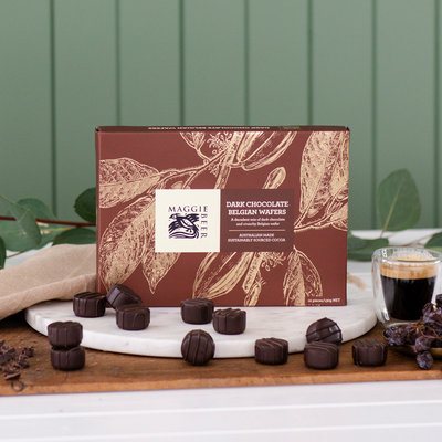 Maggie Beer Dark Chocolate Belgian Wafers $8 (RRP $15) @ Gifts Australia