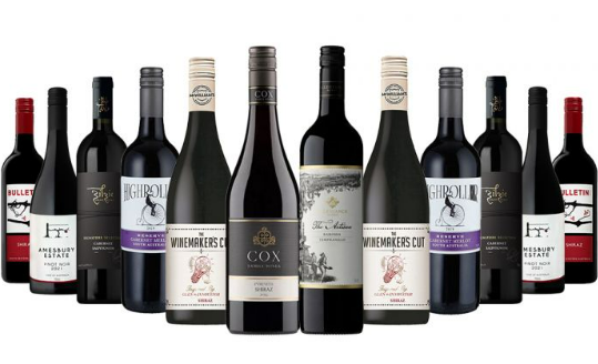 Irresistible Super Premium Red Mixed 12 Bottles $115 (RRP $270) @ Just Wines