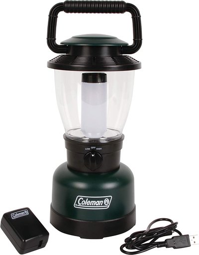 Coleman 2000020190 Rugged Lithium Ion Lantern Black $55.90 (RRP $99.99) @ Amazon AU