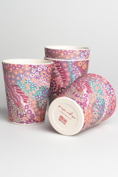 Women On Country Bamboo Cups 4 Pack $9.97 (RRP $19.95) @ Yarn Marketplace