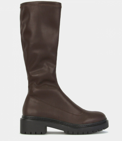 Betts GUILTY Round Toe Tall Boots Chocolate $52.49 (RRP $139.99) @ Betts