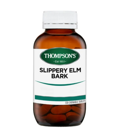 Thompson's Slippery Elm Bark Chewable Tab X 120 $29.95 (RRP $50.29) @ Chemist Direct