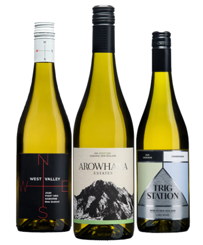 90 Point Rated Kiwi Sauvignon Blanc, Pinot Gris & Chardonnay Mixed Dozen $119.88 (RRP $179.88) @ Get Wines Direct