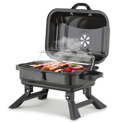 Portable Charcoal Grill Bbq Outdoor Camping Picnic Beach Backyard Cooking $49 (RRP $99) @ eBay AU