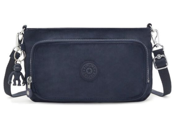 Myrte Small Crossbody Blue Bleu 2 $70 (RRP $139.95) @ Kipling