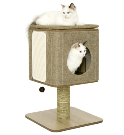 Taily Cat Tree Cubox Scratcher Scratching Post Playhouse Condo $47.95 (RRP $81.95) @ My Deal