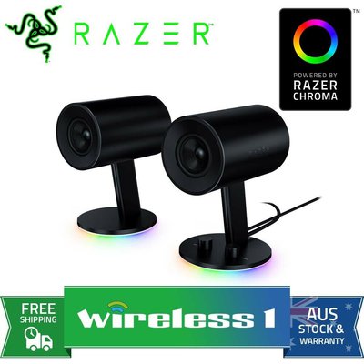 Razer Nommo Chroma 2.0 Gaming Speakers $178 (RRP $299) @ Wireless1 via eBay AU