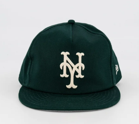 NY Mets Stitch The Golfer Snapback Dark Green/Ivory/Grey $24.99 (RRP $50) @ Platypus Shoes AU