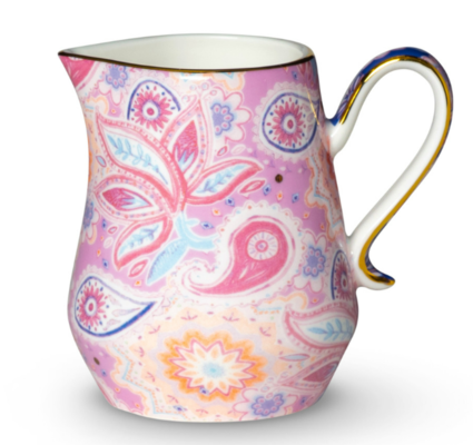 Peace Love and Paisley Milk Jug Lilac $15 (RRP $30) @ T2 Tea AU