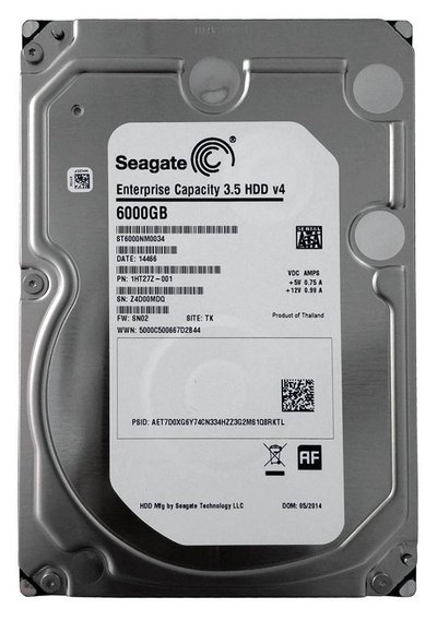 Seagate Enterprise HDD v4 6TB 3.5" 7200 RPM SAS Hard Drive ST6000NM0034 $105 (RRP $150) @ eBay AU