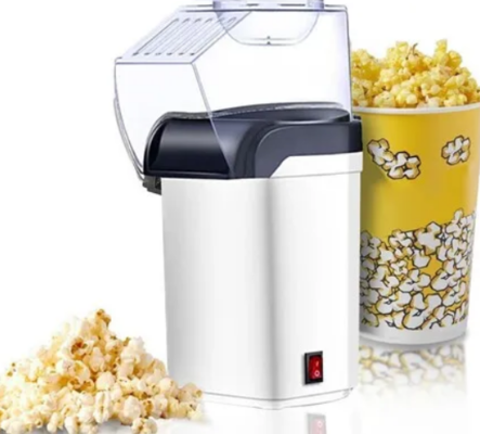 1200W Hot Air Popcorn Popper Maker with Measuring Cup and Top Lid White $39.99 (RRP $79.99) @ Crazy Sales