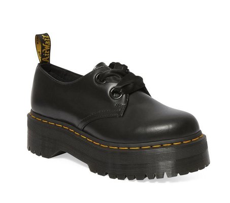 Holly Platform Shoe Black Buttero $179.99 (RRP $279.99) @ Dr Martens